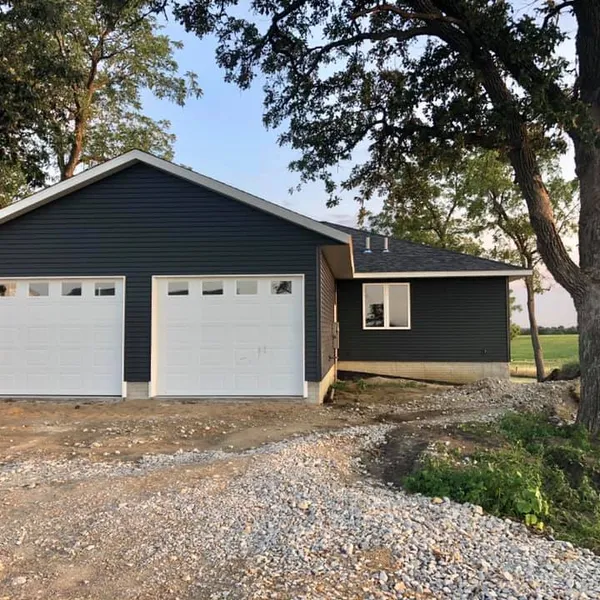 completed garages project