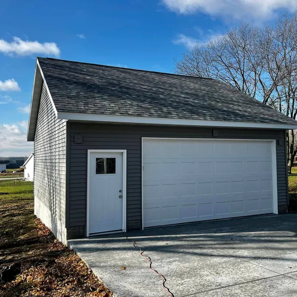 completed garages project