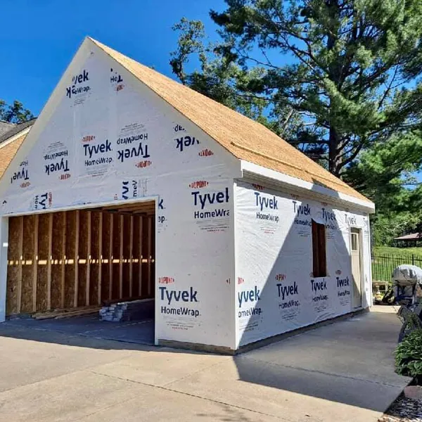 completed garages project