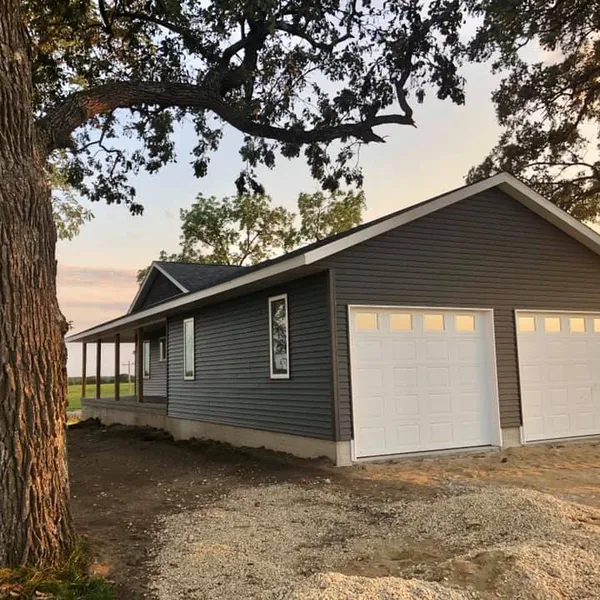 completed garages project