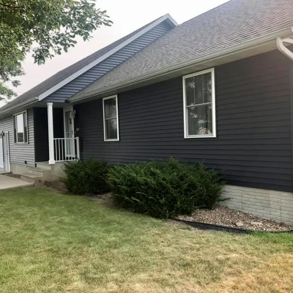 completed siding project