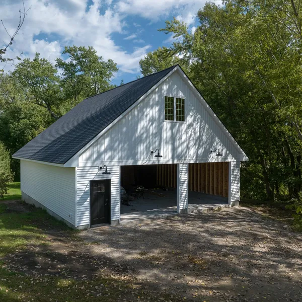 completed garages project