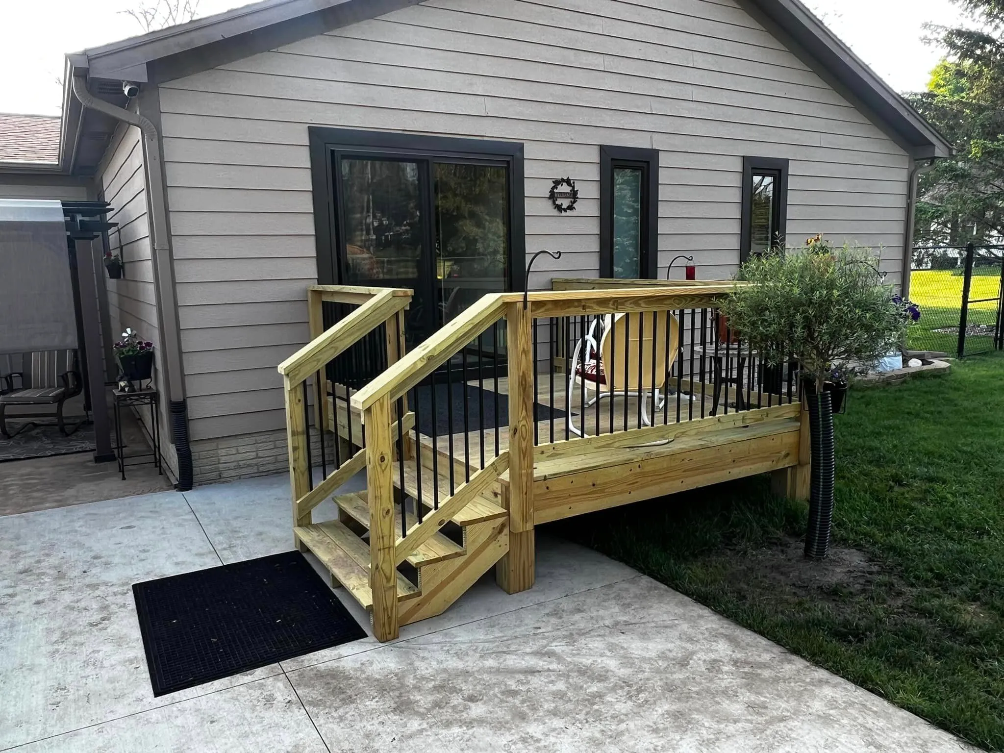 finished construction project