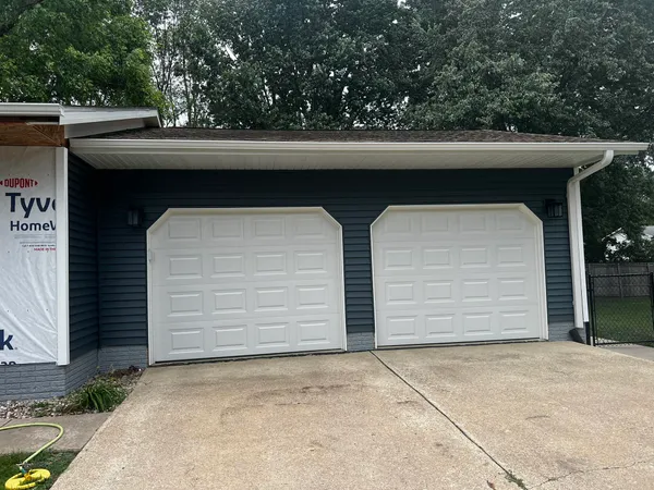 completed garages project