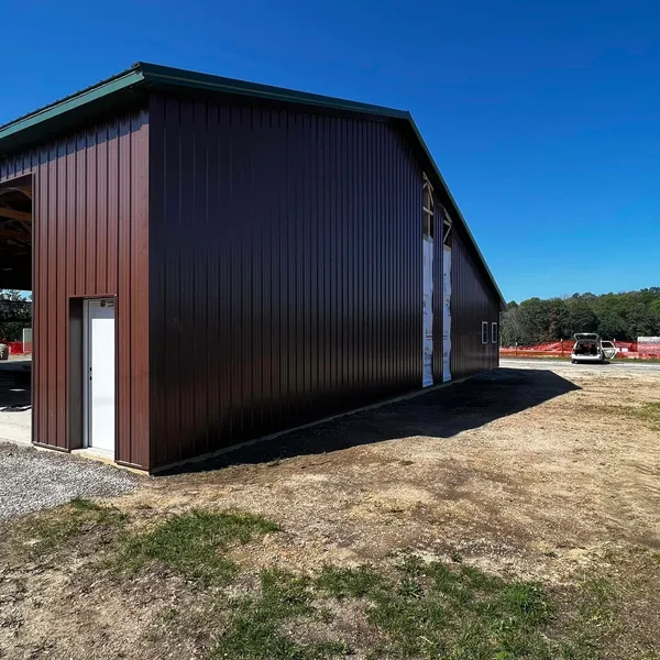 completed post-frame-buildings project