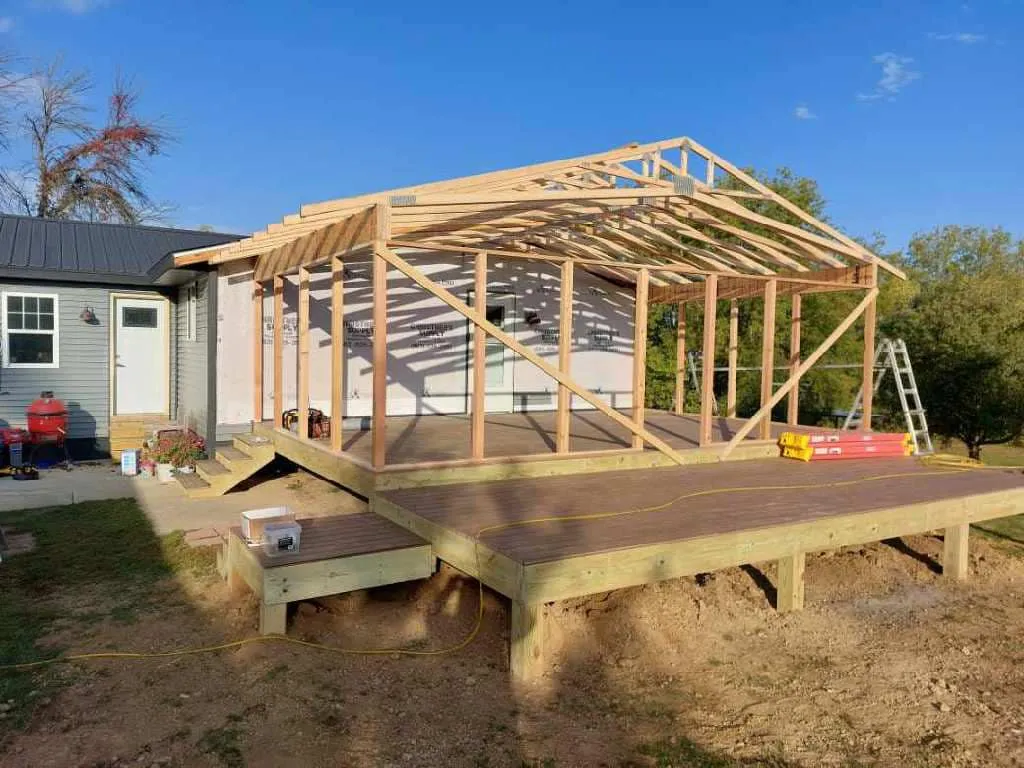 finished construction project