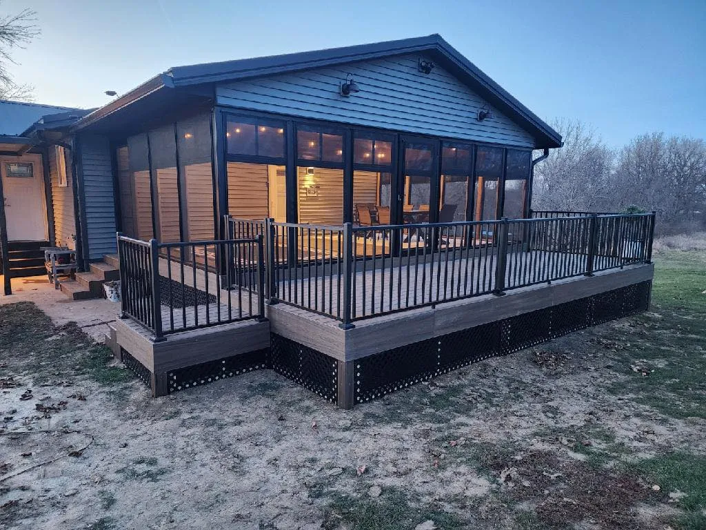 finished construction project