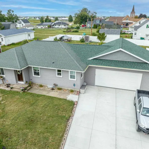 completed hail-damage-repair project