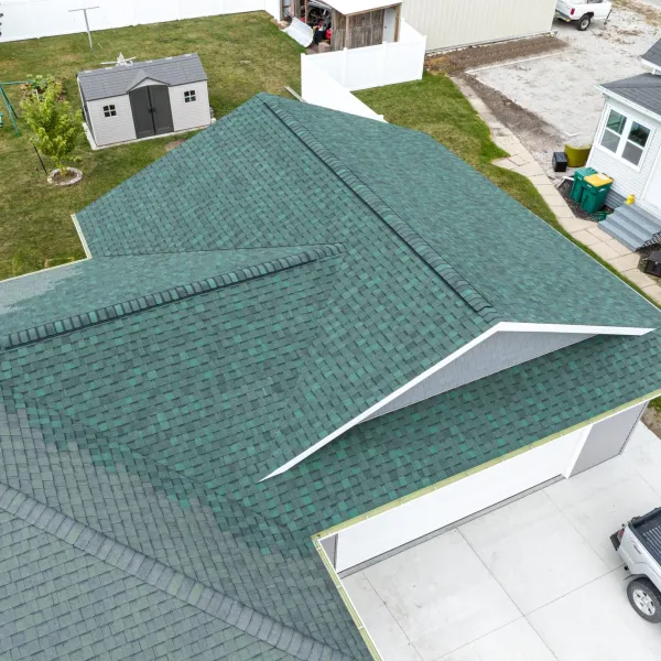 completed hail-damage-repair project