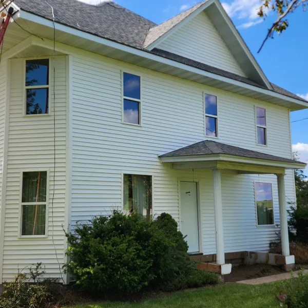 completed hail-damage-repair project