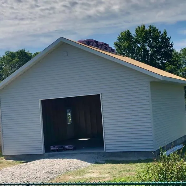 completed garages project