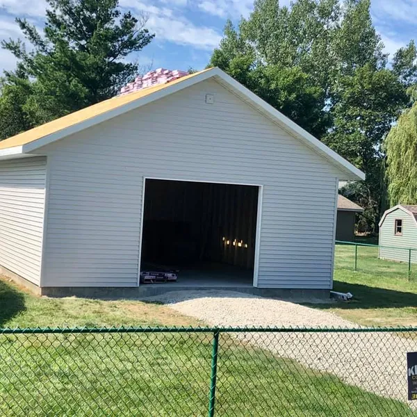 completed garages project